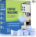 Coffee Cleaner & Descaler Tablets (60 Count) - Compatible with Keurig, Nespresso, Breville, DeLonghi, Ninja - For All Drip & Espresso Machines - Removes Limescale