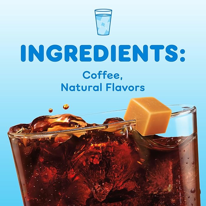 Dunkin' Cold Caramel Flavored Coffee, 60 Keurig K-Cup Pods