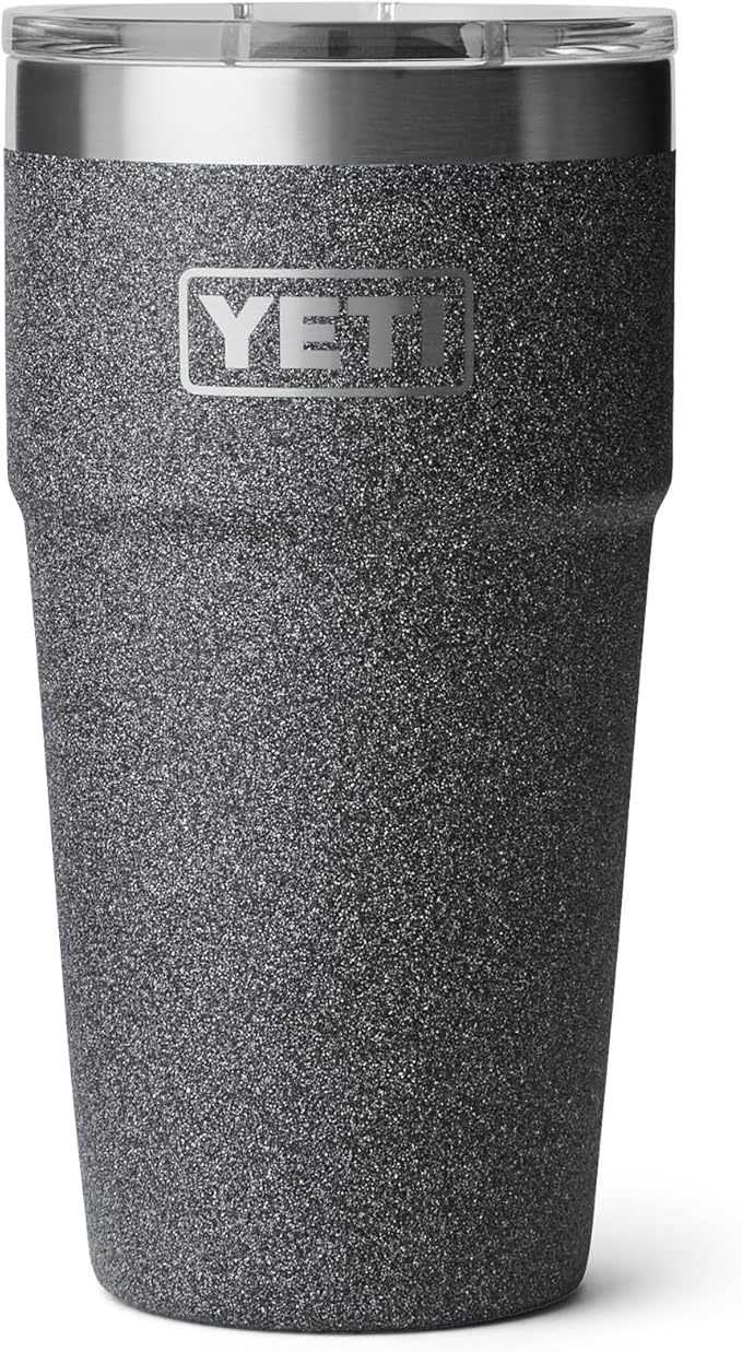 YETI Rambler 20 oz Stackable Tumbler, Stainless Steel, Vacuum Insulated with MagSlider Lid