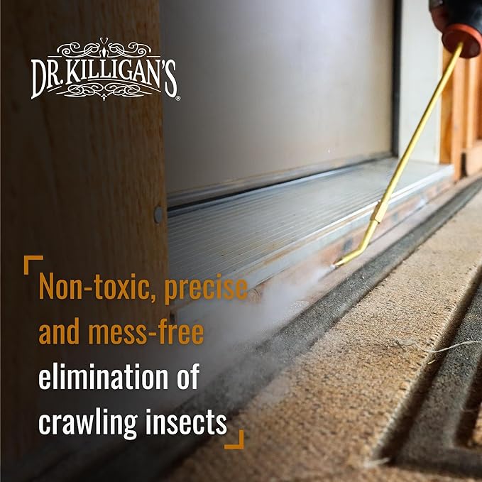 Dr. Killigan's The Insect Buster - Bulb Duster for Diatomaceous Earth and Other Powders - Effective Dust Application Tool - Small (8 ounces)