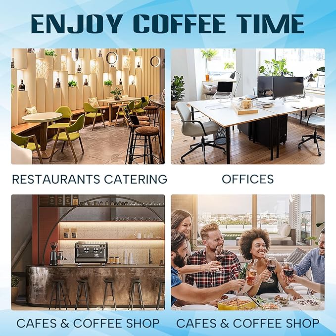 50 Piese Cold Brew Coffee Filters with Drawstring, 20" X 20" Commercial Cold Brew Bags for Commercial Model Cold Brew Coffee Makers and 5 Gallon Commercial Systems, Brew Up To 5 LBS Coffee