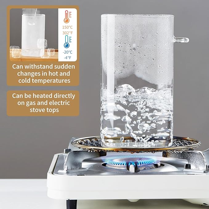 Glass Jars with Airtight Bamboo Lids and Spoons, 2PCS 1150ml/39oz Overnight Oats Containers with Lids, Glass Food Storage Containers for Coffee Beans, Flour, Sugar, Cookie, Pasta, Tea Leaf