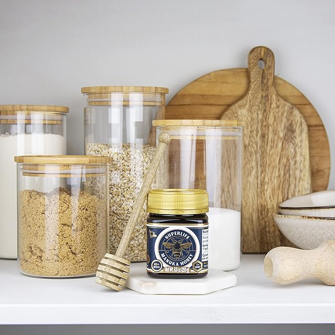 SuperLife Manuka Honey MGO 83+ (UMF 5+) | 100% Raw, Pure & Unpasteurized Monofloral Honey from New Zealand (250g)