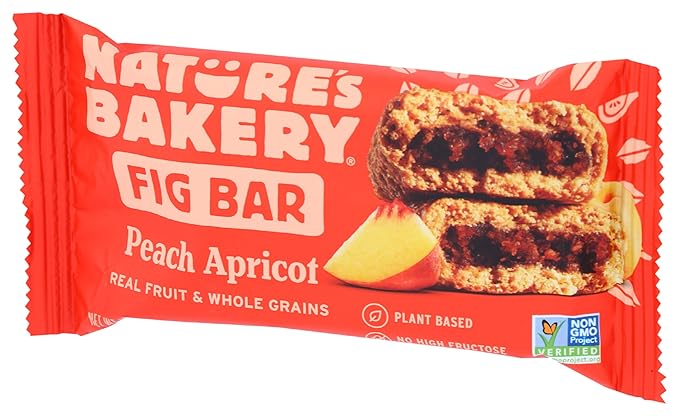 Natures Bakery Bar Fig Whole Wheat Peach Apricot 2, 2 oz
