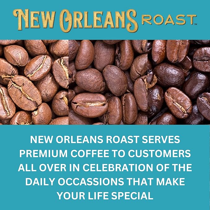 New Orleans Roast Southern Pecan Single Serve Coffee - Creamy Pecan Pie Flavor - 12ct