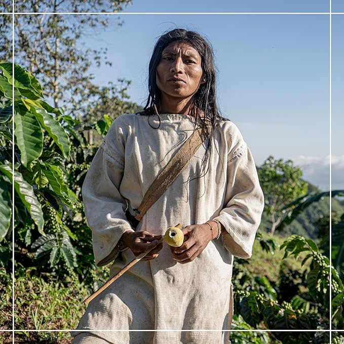 The Younger Brothers Trading Co. Kogi Coffee | Indigenous Wild Grown Whole Bean | Ethically Sourced Single Origin Colombian Coffee | Kogi Espresso Roast (1kg / 35.2oz bag)