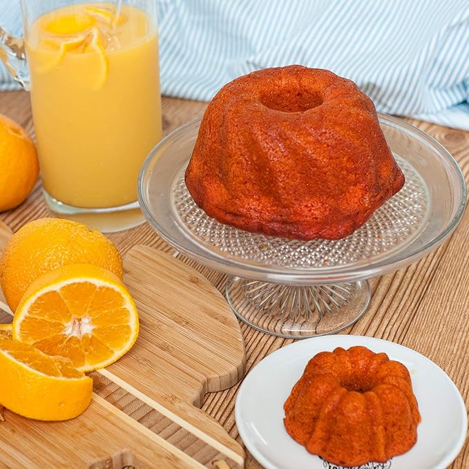 TORTUGA Caribbean Taste of Florida Orange Rum Cake - 16 oz Rum Cake - The Perfect Premium Gourmet Gift for Gift Baskets, Parties, Holidays, and Birthdays