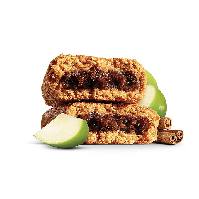 Nature’s Bakery Whole Wheat Fig Bars, Apple Cinnamon, Real Fruit, Vegan, Non-GMO, Snack bar, 6 Count (Pack of 6)