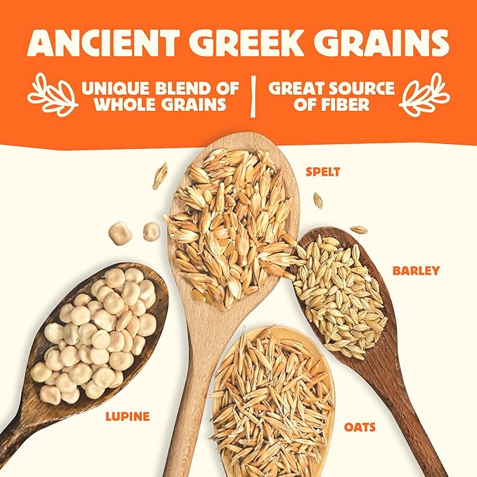 Olyra Dark Chocolate Sandwich Breakfast Biscuits, Healthy Snacks for Kids and Adults, Low Sugar, High Fiber Cookies, Organic Kids Snacks, with Ancient Greek Grains, USDA Certified Organic, Non GMO, 12 Packs