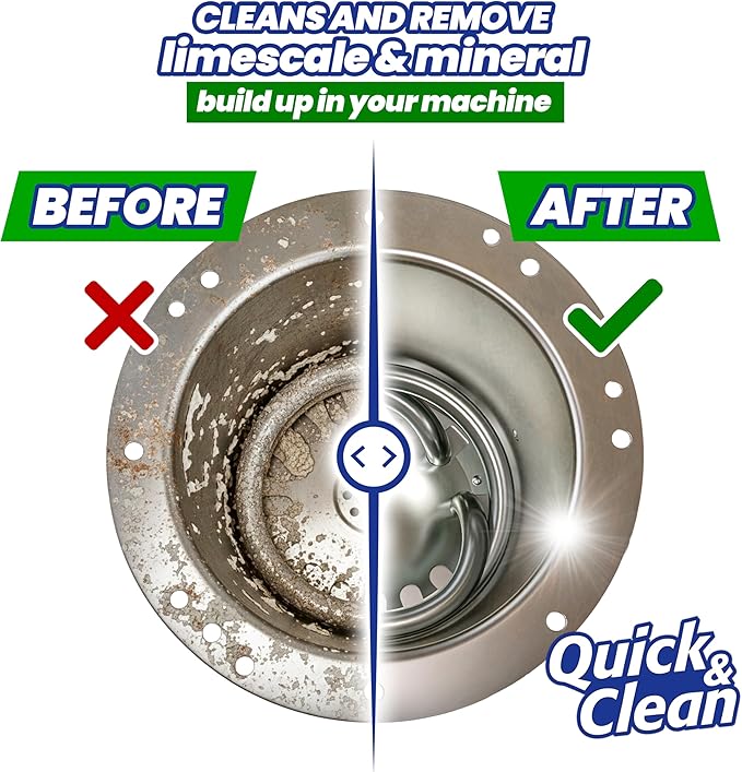 Quick & Clean 2-Pack Descaler (4 Total Uses) - Made in the USA - Descaling Solution for Keurig, Nespresso, Ninja, Delonghi, Coffee and Espresso Machines