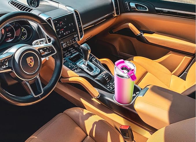 Meoky 30 oz Travel Coffee Mug with Leak-proof Lid, Stainless Steel Insulated Coffee Tumbler, Keeps Hot for 8 Hours or Cold for 24 Hours, Fits in Car Cup Holder (Fairyland)