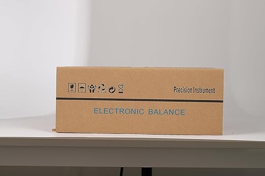 CGOLDENWALL High Precision Lab Digital Scale Analytical Electronic Balance Laboratory Lab Precision Scale Jewelry Scales Kitchen Precision Weighing Electronic Scales 0.01g Calibrated (5000g, 0.01g)