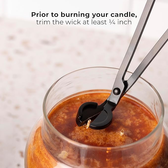 A Cheerful Giver - Maple Syrup Pancakes Baby Scented Glass Jar Candle (6oz) with Lid & True to Life Fragrance Made in USA