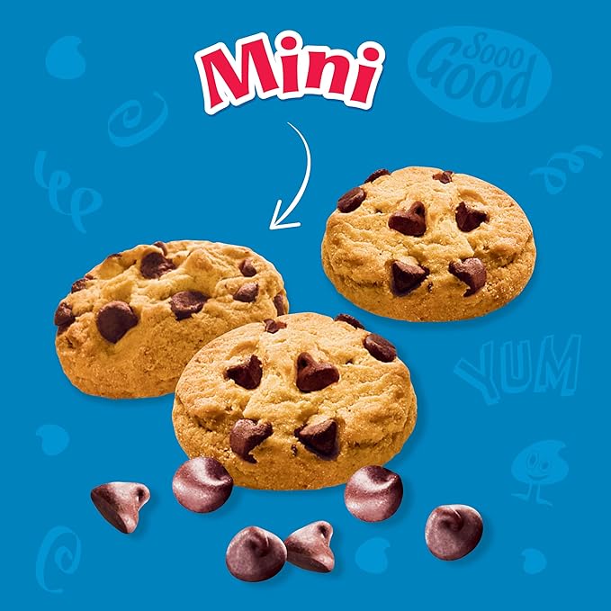 CHIPS AHOY! Mini Original Chocolate Chip Cookies, Big Bag, 12 - 3 oz Packs