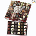 The Swiss Colony 27 Favorites and Christmas Petits Fours Gift Bundle - Assorted Cheeses, Candies, Chocolates, and Summer Sausage Meats, Chocolate Confection and Swiss Creme Gourmet Mini Layer Cakes