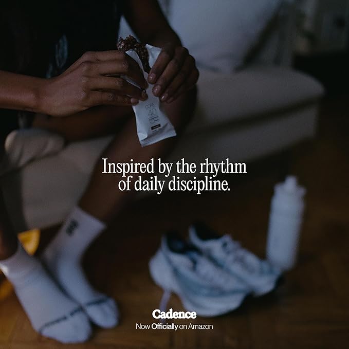 Cadence Chocolate Energy Bar - Case (50g x 12) | 40g Carb Blend with Organic Dates & Honey | Electrolytes for Hydration & Recovery | Natural Ingredients | Vegan-Friendly Fuel for Endurance Sports