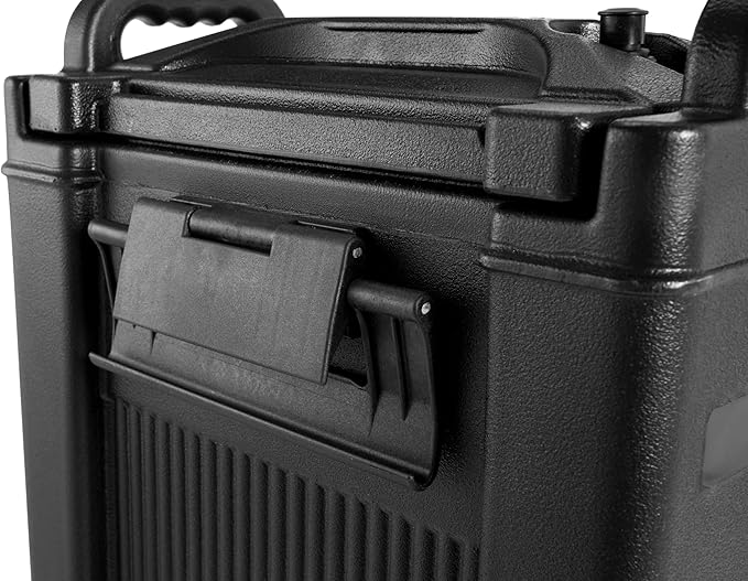 Commercial Beverage Dispenser 5-Gallon Insulated Hot and Cold Beverage Dispenser/Server, NSF, Black (29A-001)