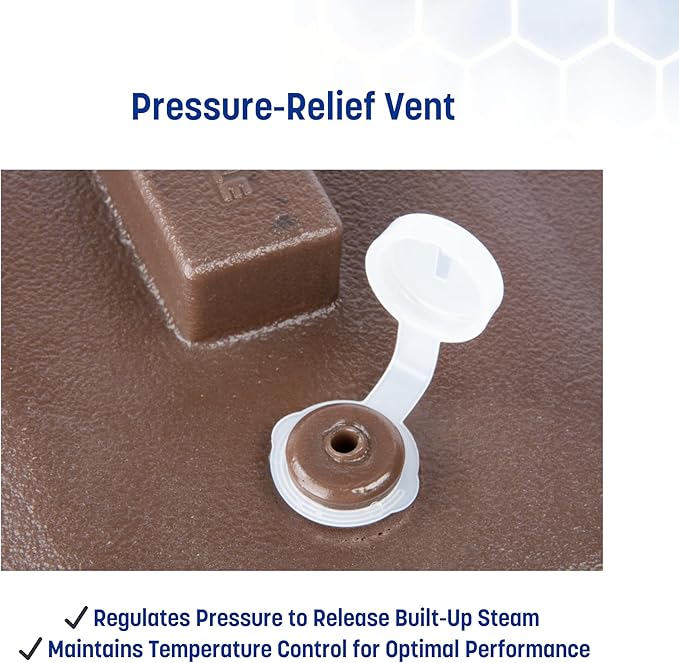 Carlisle FoodService Products Cateraide Insulated Beverage Dispenser with Handles for Catering, Events, Kitchens, and Restaurants, Plastic, 5 Gallons, Brown