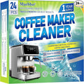 Coffee Maker Cleaner & Descaler Tablets - 24 PCS Uses for Keurig, Ninja, Breville, Delonghi, Miele, Jura and More, Coffee Machine Claening Tablets Removes Limescale -1Year Supply