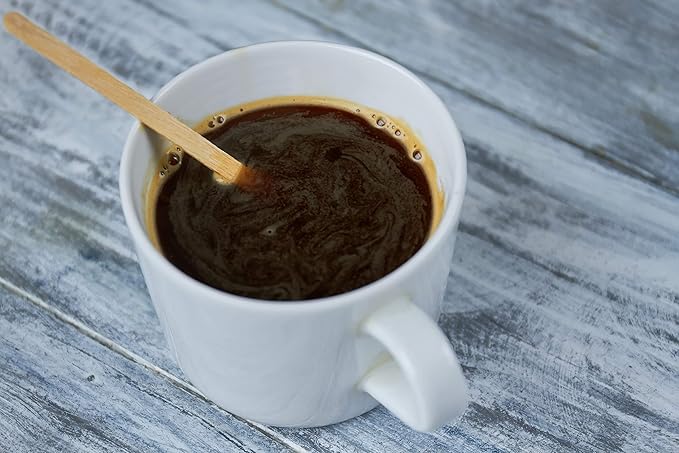 Makerstep Birch Wood Coffee Stirrers, 7 Inch Coffee Stir Sticks (1000 Pack) Eco-friendly, Sturdy Wooden Sticks. Splinter Free, Round End. Great For Your Coffee Nook