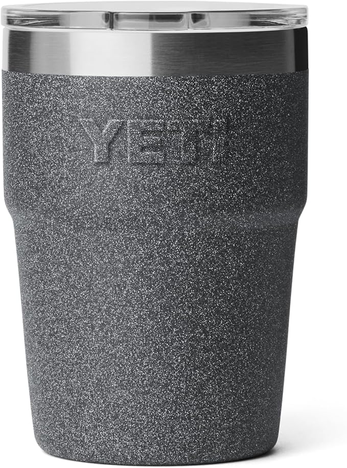 YETI Rambler 16 oz Stackable Tumbler, Vacuum Insulated, Stainless Steel with MagSlider Lid