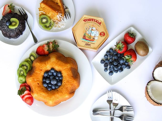 TORTUGA Caribbean Rum Cake Mix â€“ - The Perfect Premium Gourmet Gift , 4 Ounce (Pack of 6)
