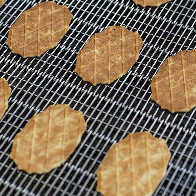 Jules Destrooper Butter Crisps - Caramelized Waffle Cookies, Certified Kosher Dairy, Non-GMO, Authentic Biscuits Made in Belgium - 3.5 Oz, Pack of 4