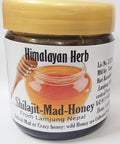 Wild Himalayan Cliff Made Honey Shilajit Honey Harvested by Indigenous Tribes Wildflower Nectar 150 Grams 5 Ounce from Lamjung Nepal Shilajit Hone