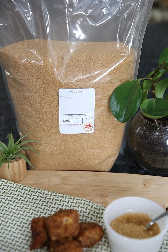 Kauffman Orchards Raw Cane Sugar, Bulk Bag, 160.0 Ounce