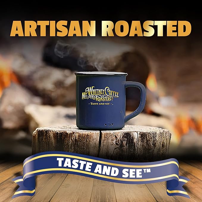 Mt. Whitney Organic French Roast, Dark Roast, Low Acid Coffee (Ground, 5 Lb)