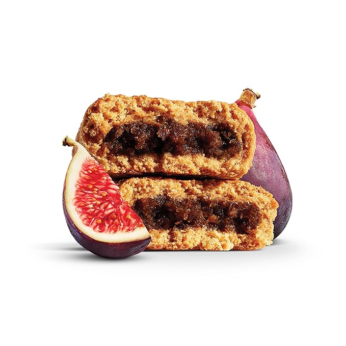 Nature’s Bakery Whole Wheat Fig Bars, Original Fig, Real Fruit, Vegan, Non-GMO, Snack bar, 1 box with 12 twin packs (12 twin packs)