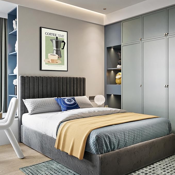 Trendy Coffee Cup Moka Pot Canvas Posters Coffee Time Wall Art Classic Minimalist Coffees Drinks Prints Painting For Office Kitchen Cafes Wall Decor 12x16in Framed