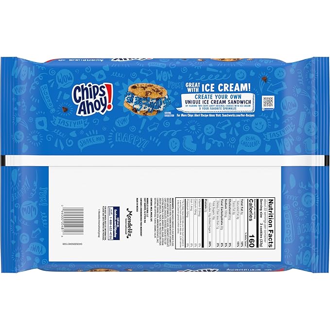 Chips Ahoy! Original Chocolate Chip Cookies, Party Size, 25.3 oz