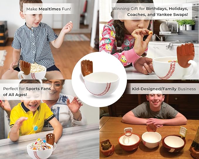 MAX'IS Creations The Mug with a Glove, Baseball Mug Coach Gift Novelty Funny Coffee Mugs Sports Baseball Gifts for Boys 8-12 12-14 Men Mom Accessories,16oz