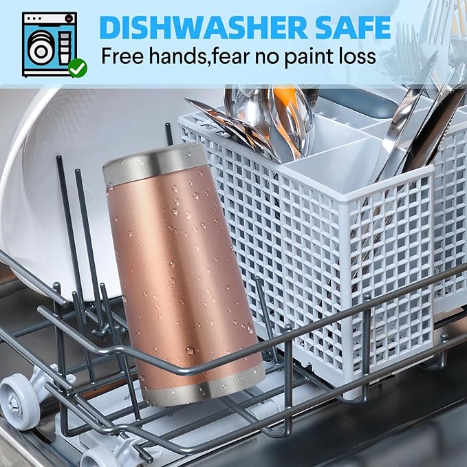 Volhoply 20oz Stainless Steel Tumbler with Lid and Straw Bulk 24 Pack,Double Wall Insulated Travel Iced Coffee Mug Fits Cup Holder,Powder Coated Cups for Cold Drinks,Christmas Gifts（Assorted,24 Set）