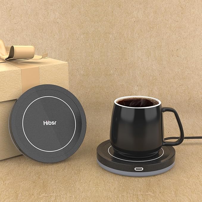 Smart Coffee Mug Warmer Candle Warmer Plate Safely Releases Scents Without a Flame Used as Candle Jar Warmer, Mug Warmer Cup Warmer Tea Warmer Desk Home Office