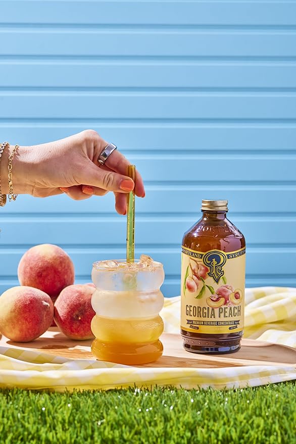 Portland Syrups - CHOOSE YOUR FLAVORS - Premium Concentrates for Cocktails, Mocktails, Soda, Tea, Coffee, Baking & More - Organic Ingredients & 40% Less Sugar - Box of 6 (12oz Bottles)