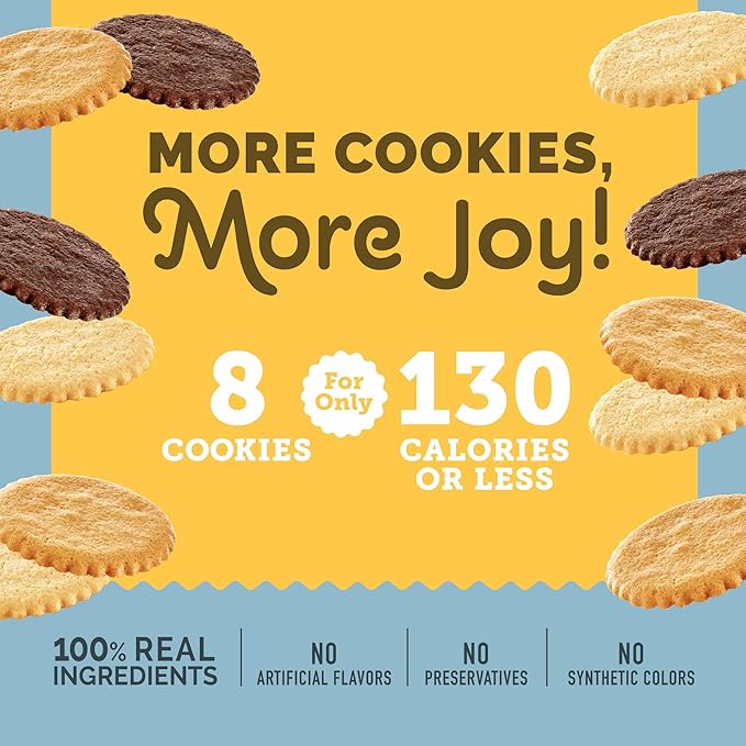 NEW! Dewey's Bakery Complete Cookie Collection | Meyer Lemon, Brownie Crisp, Triple Ginger, Vanilla Bean, Dark Chocolate Mint Cookies, Key Lime Moravian Cookie Thins| 9 oz (Pack of 6)