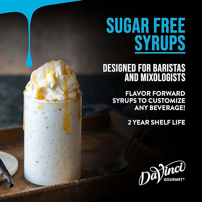 DaVinci Gourmet Sugar-Free Cherry Syrup, 25.4 Fluid Ounces (Pack of 1)