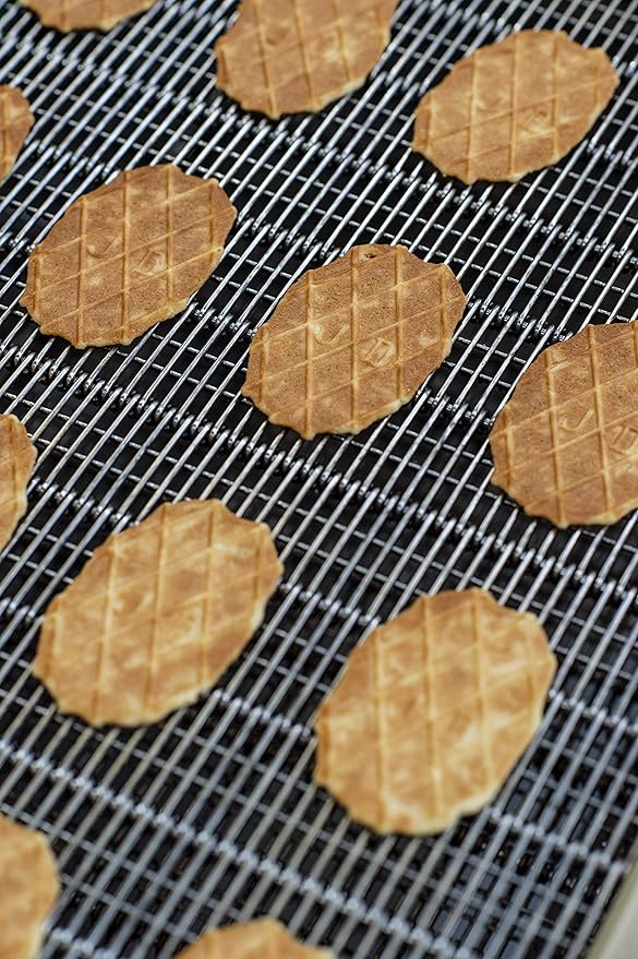 Jules Destrooper Butter Crisps - Caramelized Waffle Cookies, Certified Kosher Dairy, Non-GMO, Authentic Biscuits Made in Belgium - 3.5 Oz