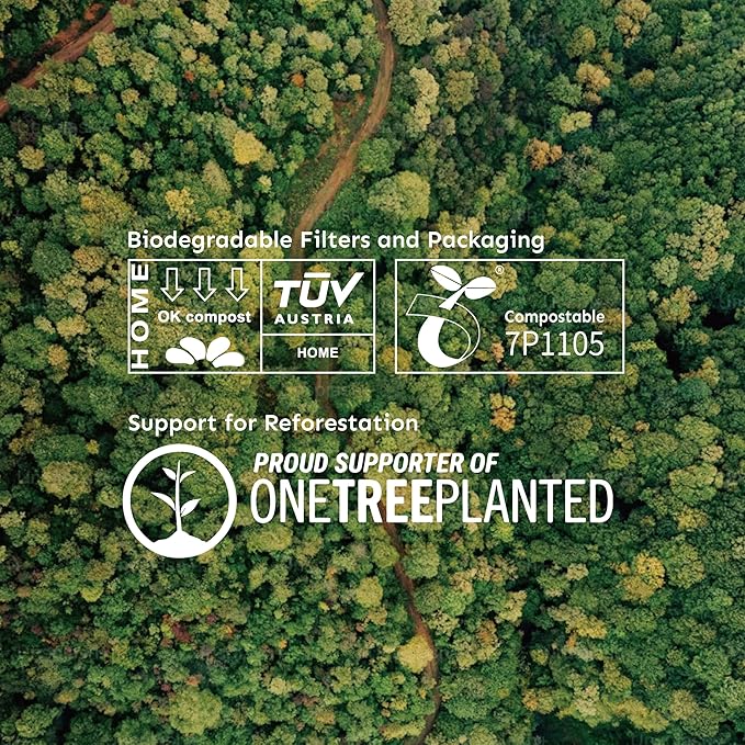 Palatti 102 Trapezoidal Cone Coffee Paper Filters (100 count) for #2, 1x2 and 102 Style in Size 2 Pour Over Makers and Drippers, with Reclosable Zip Bag as a Convenient Filter Holder