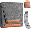 K&F CONCEPT Lens Filter Pouch, Lens Filter Case 3 Pocket Professional Photography Filter Holder Belt Bag Pouch Water-Resistant and Dustproof for Filter Up to 62mm