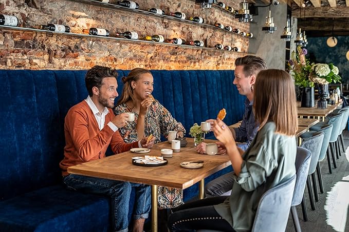 Jules Destrooper Butter Crisps - Caramelized Waffle Cookies, Certified Kosher Dairy, Non-GMO, Authentic Biscuits Made in Belgium - 1 Sleeve with 12 Pouches