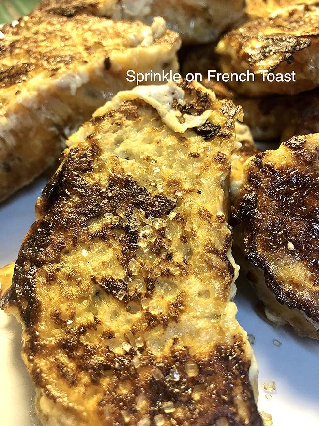 Karibbean Flavours Culinary Demerara Golden Brown Cane Sugar (2lb) | Non GMO | All Natural | Genuine From Demerara Guyana Where It Was Created