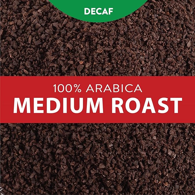 SF Bay Coffee DECAF Gourmet Blend 28 oz Bag, Ground Medium Roast, Swiss Water Process Decaffeinated
