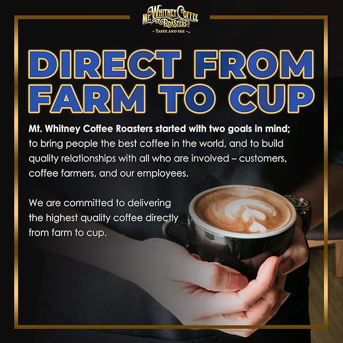 Mt. Whitney Organic Ethiopia Guji Coffee (Ground, 2 Lb)