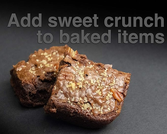 Karibbean Flavours Culinary Demerara Golden Brown Cane Sugar (2lb) | Non GMO | All Natural | Genuine From Demerara Guyana Where It Was Created