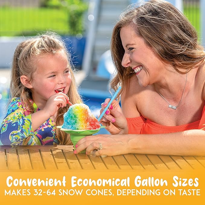 Hawaiian Shaved Ice Syrup, Banana, Gallon